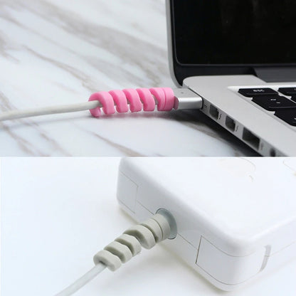 Flexible Charger Cable Protector Spiral