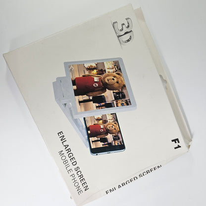 mobile Phone Screen Magnifier 3D Smartphone Screen Stand Amplifier Enlarger Projector Holder