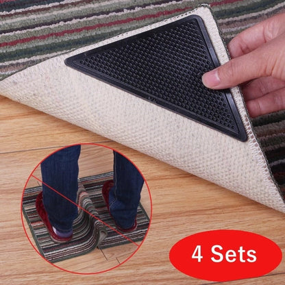 Anti-Slip Rug Grippers , Washable & Reusable Multi-Purpose Carpet Tape for All Kinds of Rugs