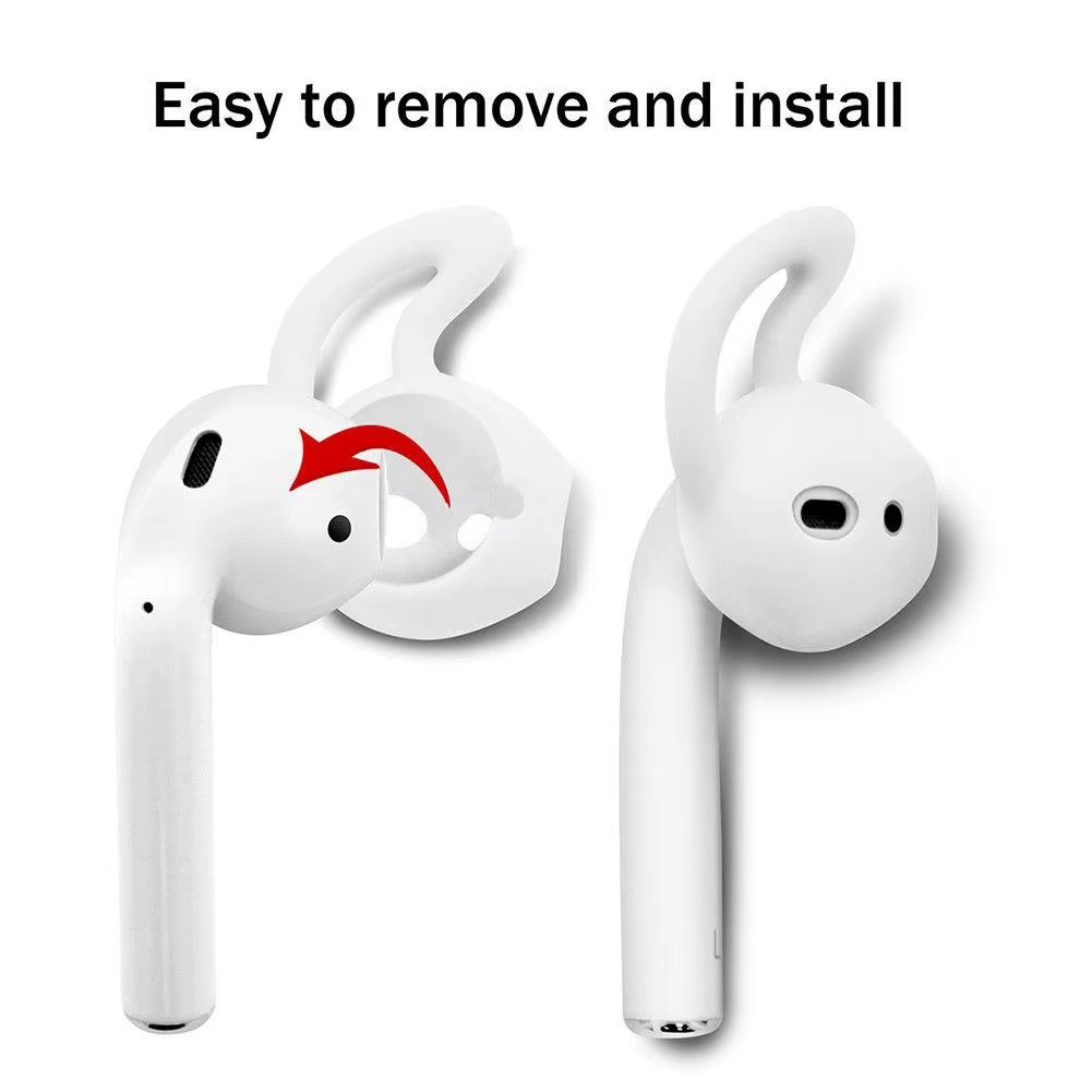 Silicone Earphone Case Earbuds Cover for Air Pods In-Ear Headphone for Airpod Eartip Ear Wings Hook Case Earhook