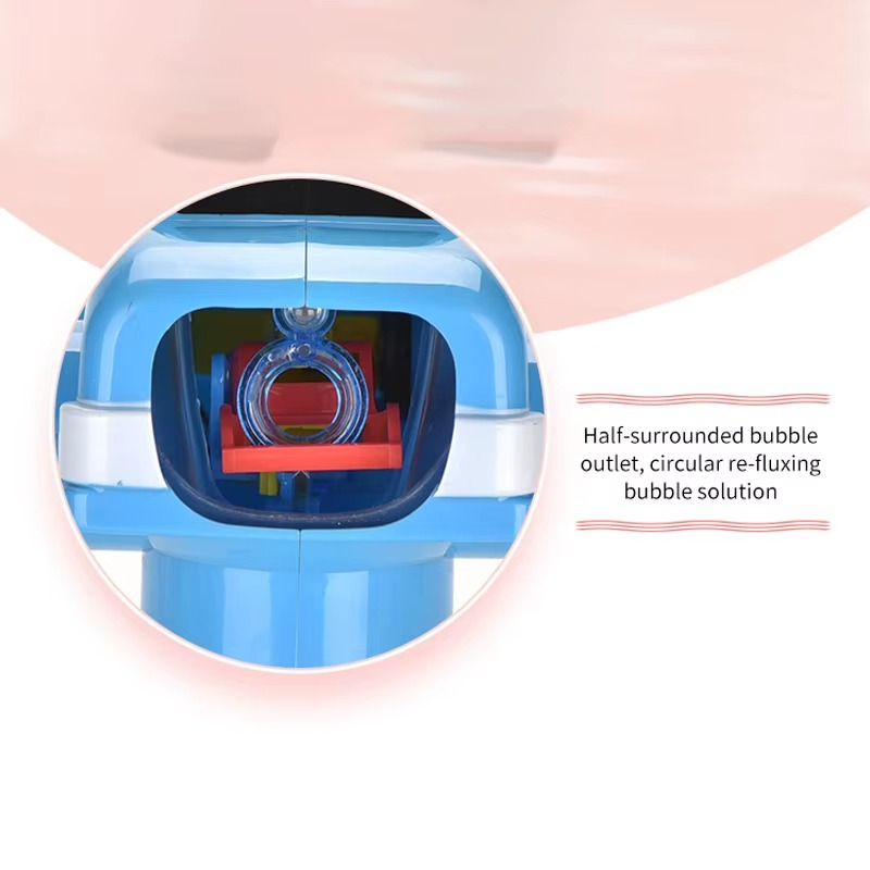 Plastic Fire Truck Police Car Children Outdoor Game Party Light up Small Size Soap Blaster Toys Bubble Gun for Boy Gift