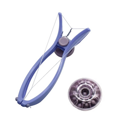 Women Hair Removal Epilator Mini Facial Hair Remover Spring Threading Face Defeatherer for Cheeks Eyebrow DIY Makeup Beauty Tool