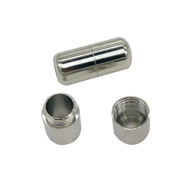 2 Pcs Aluminum Capsule Lock Accessories Elastic Laces Sneakers Shoelace Without Ties Buckle Decoration Lazy Shoestring Fastening