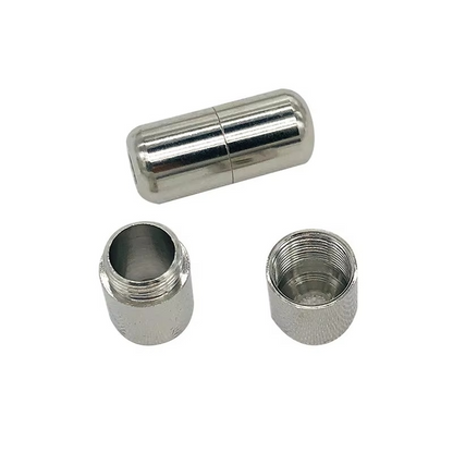 2 Pcs Aluminum Capsule Lock Accessories Elastic Laces Sneakers Shoelace Without Ties Buckle Decoration Lazy Shoestring Fastening